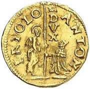 ¼ Zecchino - Antonio Priuli obverse image