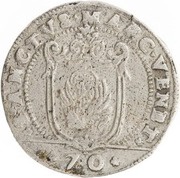 ½ Scudo - Francesco Contarini, Italy, 1623-1624 reverse image