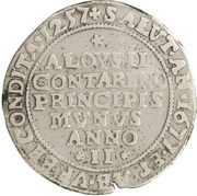 1 Osella - Alvise Contarini, Italy, 1677 reverse image