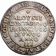 1 Osella - Alvise Contarini, Italy, 1678 reverse image