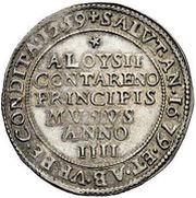 1 Osella - Alvise Contarini, Italy, 1679 reverse image
