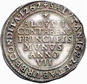 1 Osella - Alvise Contarini, Italy, 1682 reverse image