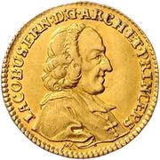 1 Ducat - Jakob Ernst von Liechtenstein obverse image