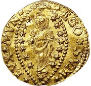 ¼ Zecchino - Pietro Grimani, Italy, 1741-1752 reverse image