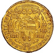 1 Ducat - Andreas Jakob von Dietrichstein, Austria, 1748-1751 reverse image