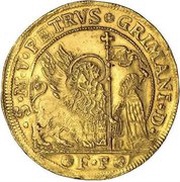1 Ducatone - Pietro Grimani Off-Metal Strike obverse image