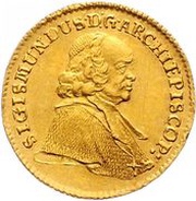 1 Ducat - Sigismund von Schrattenbach obverse image