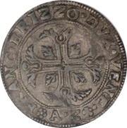 1 Scudo - Francesco Erizzo, Italy, 1631-1644 reverse image