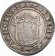 1 Scudo - Francesco Morosini, Italy, 1688-1693 reverse image