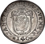 1 Scudo - Giovanni Corner II, Italy, 1709-1721 reverse image