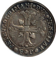 1 Scudo - Pietro Grimani, Italy, 1741-1742 reverse image