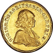1 Ducat - Sigismund von Schrattenbach obverse image