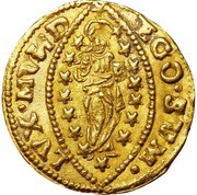 ½ Zecchino - Antonio Priuli, Italy, 1618-1623 reverse image