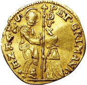 ½ Zecchino - Pietro Grimani obverse image