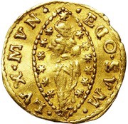 ½ Zecchino - Pietro Grimani, Italy, 1741-1752 reverse image