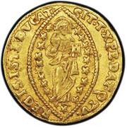 1 Zecchino - Francesco Contarini, Italy, 1623-1624 reverse image