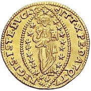 1 Zecchino - Nicolò Contarini, Italy, 1630-1631 reverse image