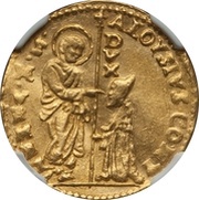 1 Zecchino - Alvise Contarini obverse image