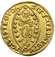1 Zecchino - Alvise Mocenigo II, Italy, 1700-1709 reverse image