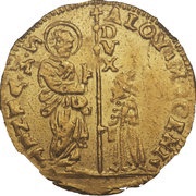 1 Zecchino - Alvise Mocenigo III obverse image