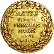 1 Osella - Alvise Pisani, Italy, 1737 reverse image