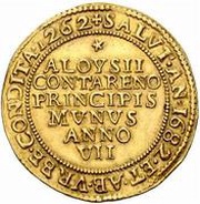 1 Osella - Alvise Contarini, Italy, 1682 reverse image