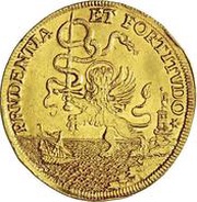 1 Osella - Alvise Mocenigo II, Italy, 1702 reverse image