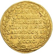 1 Osella - Giovanni Corner II, Italy, 1710 reverse image