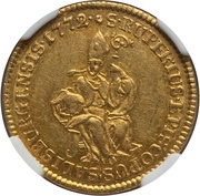 1 Ducat Sede Vacante, Austria, 1772 reverse image