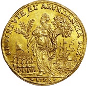1 Osella - Alvise III Mocenigo, Italy, 1728 reverse image