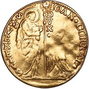 10 Zecchini - Giovanni Corner II obverse image