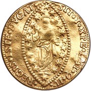10 Zecchini - Giovanni Corner II, Italy, 1709-1722 reverse image