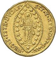 15 Zecchini - Giovanni Corner II, Italy, 1709-1722 reverse image