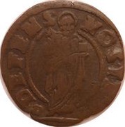 1 Soldo - Francesco Molin, Italy, 1646-1655 reverse image