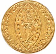 25 Zecchini - Silvestro Valier, Italy, 1694-1700 reverse image