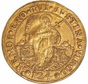 12 Zecchini - Pietro Grimani, Italy, 1741-1752 reverse image