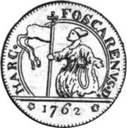 10 Soldi - Marco Foscarini, Italy, 1762 reverse image