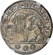 ½ Ducato - Alvise Mocenigo IV, Italy, 1763-1774 reverse image