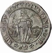 ½ Ducatone - Paolo Renier, Italy, 1779 reverse image