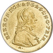 1 Ducat - Hieronymus von Colloredo obverse image