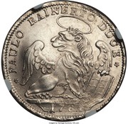½ Thaler - Paolo Renier, Italy, 1780-1787 reverse image
