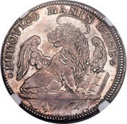 ½ Thaler - Lodovico Manin, Italy, 1789-1797 reverse image