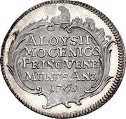 1 Osella - Alvise Mocenigo IV, Italy, 1765 reverse image