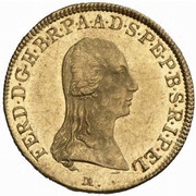 1 Ducat - Ferdinand III of Austria-Tuscany obverse image