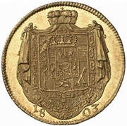 1 Ducat - Ferdinand III of Austria-Tuscany, Austria, 1803-1804 reverse image