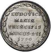 1 Osella - Lodovico Manin, Italy, 1790 reverse image