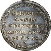 1 Osella - Lodovico Manin, Italy, 1793 reverse image