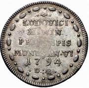 1 Osella - Lodovico Manin, Italy, 1794 reverse image