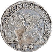 1 Ducato - Francesco Loredan, Italy, 1752-1754 reverse image