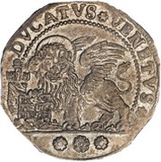 1 Ducato - Francesco Loredan, Italy, 1752-1754 reverse image
